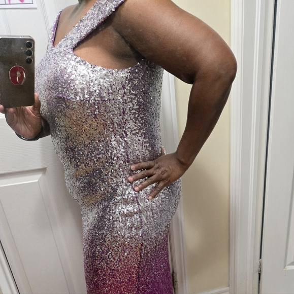 Gorgeous ombre sequined dress - XXL - Picture 8 of 8